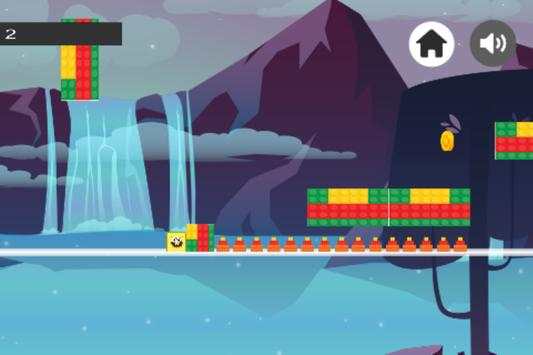 Geometry Sponge Dash Runner скриншот 3
