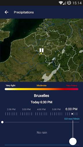 KMI - IRM: .be Weather screenshot 4