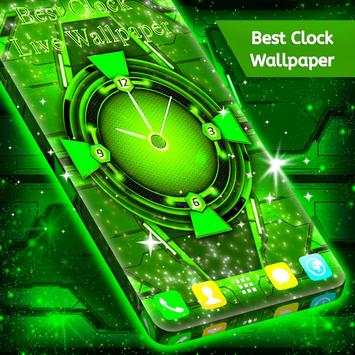 Live Wallpaper HD Clock screenshot 4