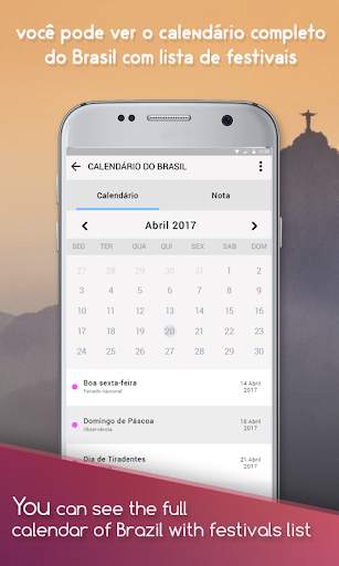 Brasil Calendário 2021 2 تصوير الشاشة