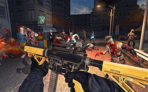 Zombie Dead Target Killer Survival : Free games screenshot 1