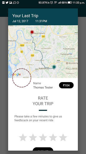 OLO CABS screenshot 5