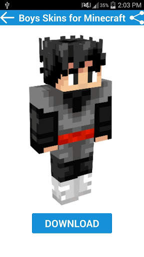 Boys Skins for Minecraft screenshot 7
