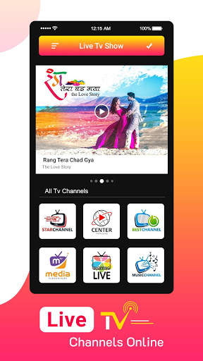 Live TV All Channels Free Online Guide 3 تصوير الشاشة