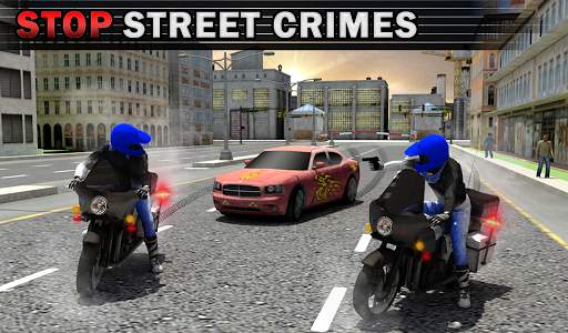 Police Bike Crime Patrol Squad: Gangster Car Chase screenshot 7
