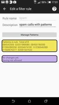 Pattern Call Blocker 3 تصوير الشاشة