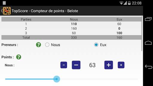 TopScore - Compteur de points screenshot 4