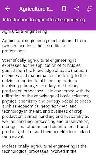 Learn Agricultural Engineering screenshot 2