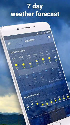 weather notification bar screenshot 5