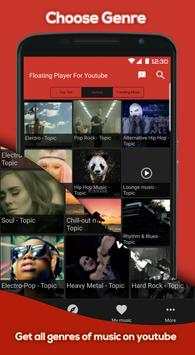 Floating Popup Free Music Player For Youtube screenshot 4