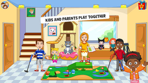 My Town - Friends House game screenshot 1