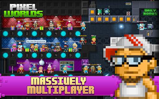 Pixel Worlds: MMO Sandbox screenshot 2