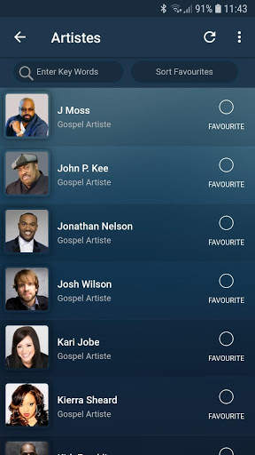 American Gospel Music & Artistes screenshot 12