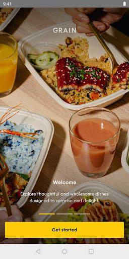 Grain: Food delivery screenshot 1