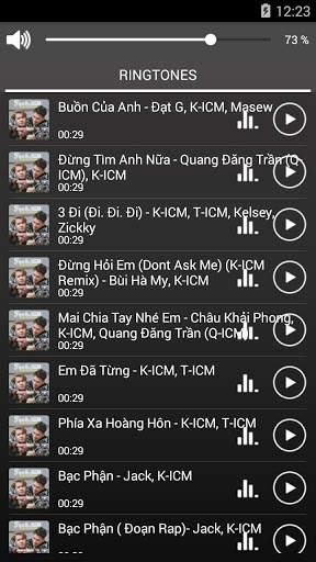 Jack - KICM - Nhạc Chuông Hot screenshot 1