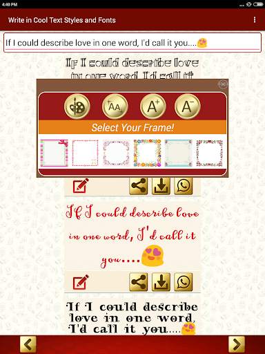 Write in Cool Text Fonts Styles with Canvas Editor screenshot 15
