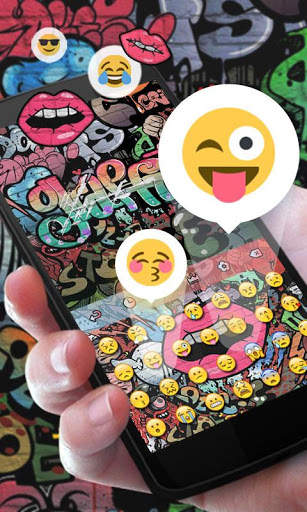 Graffiti Go Keyboard Theme screenshot 3