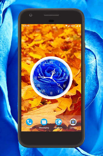 Rose Clock Live Wallpaper screenshot 3