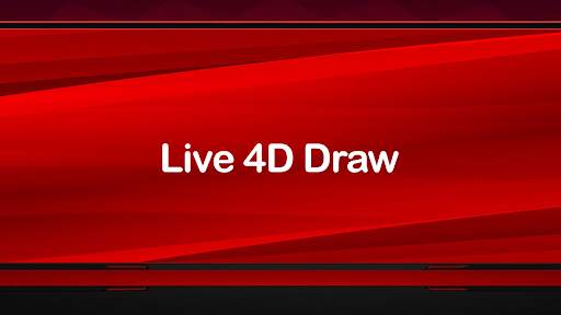 Live 4D Draw Result screenshot 1