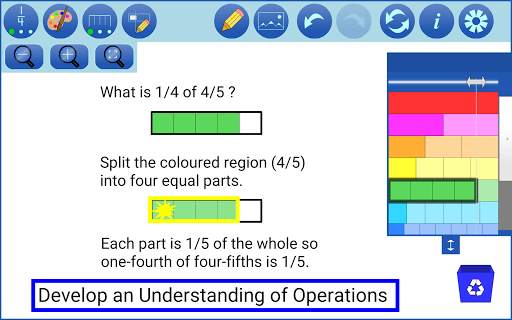 Fraction Strips by mathies screenshot 9