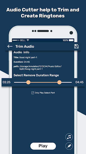 Music Editor: Trim, Cut, Merge screenshot 4