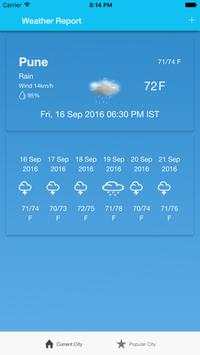 Weather-Report screenshot 2