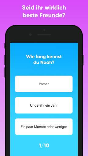 Freundschaft Test screenshot 2