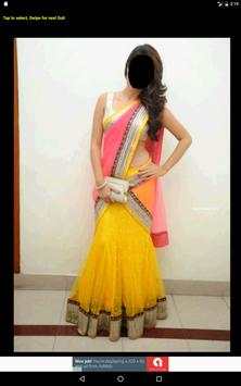 Half Saree Face Changer скриншот 10