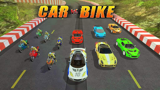 Car vs Bike Racing screenshot 1