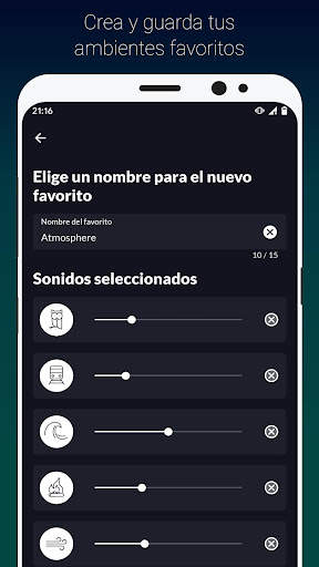 Atmosphere: Sonidos Relajantes screenshot 5