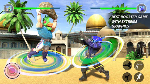 Kung Fu Rooster Fighting: Farm Rooster Karate Game screenshot 2