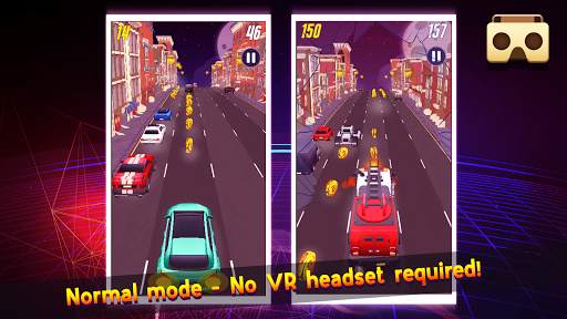 VR Car Racing: Rushy Road screenshot 8
