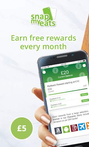 SnapMyEats: Paid Surveys, Earn Free Gift Cards App स्क्रीनशॉट 1