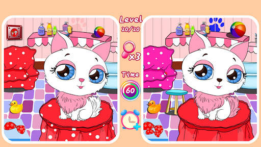 Find out the differences - puzzle game for kids screenshot 8