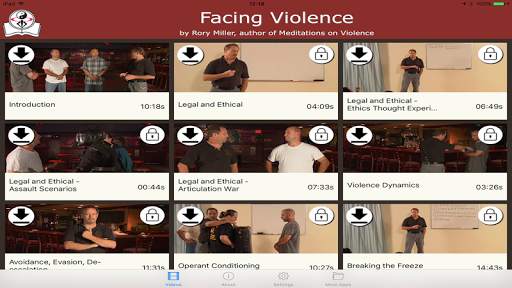Facing Violence / Rory Miller screenshot 3