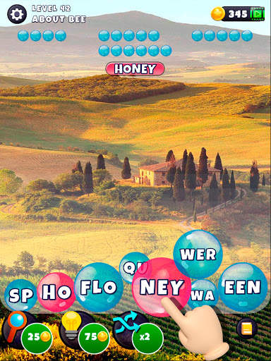 Word Serenity Bubbles 2021 screenshot 9