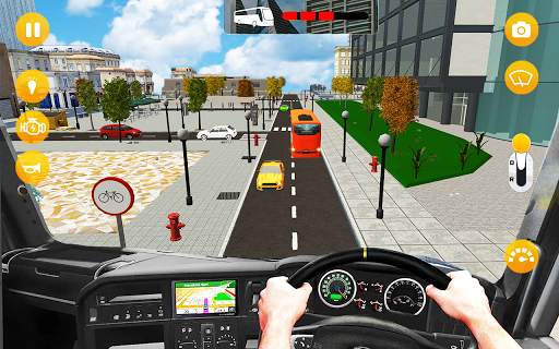 Luxury Coach Bus Simulator: bus driving Games 2020 screenshot 2