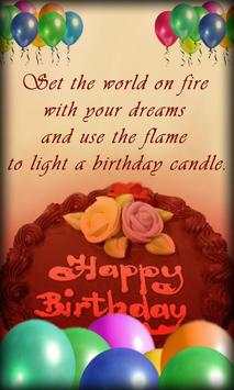 Birthday Quotes Live Wallpaper screenshot 5