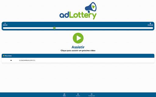 AdLottery - Assista anúncios e ganhe dinheiro. screenshot 11