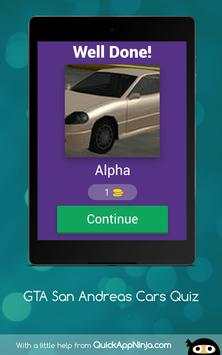 GTA San Andreas Cars Quiz screenshot 15