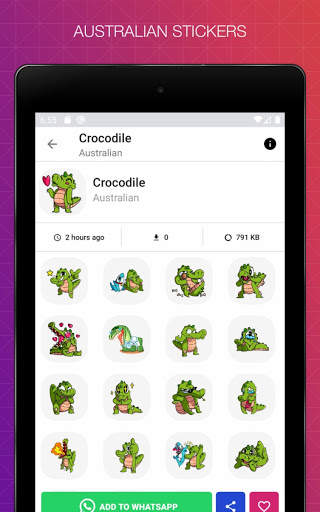 Australia stickers for WhatsApp / WAStickerApps screenshot 8