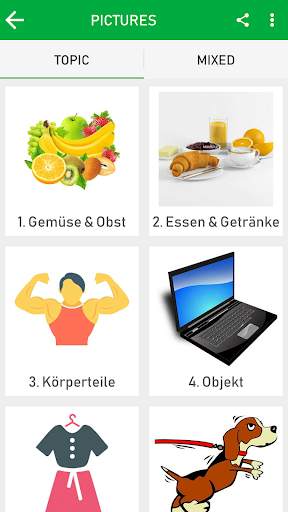 Deutsch Vokabeln Lernen Mit Bilder Gratis скриншот 2