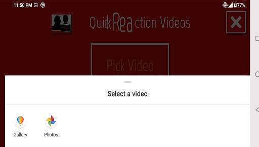 Quick Reaction Video Maker - VLogs Reactions screenshot 3