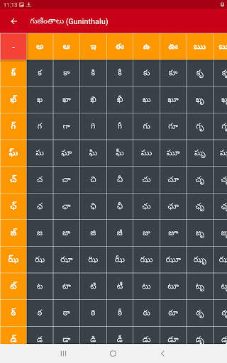 Write Telugu Alphabets screenshot 10
