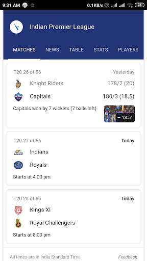 Live IPL 2023: Live Cricket Tv screenshot 2