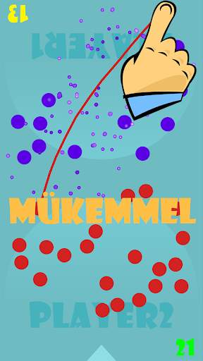Tap & Drag: İki kişilik oyun screenshot 2