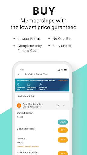 Fitternity - Health & Fitness 6 تصوير الشاشة