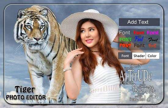 Tiger Photo Editor screenshot 2
