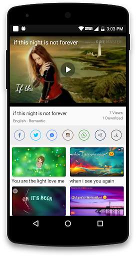 Video status & video sharing screenshot 4