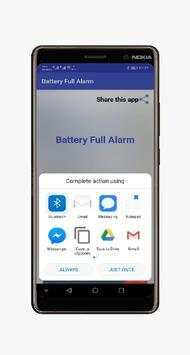 Battery Full Alarm screenshot 2